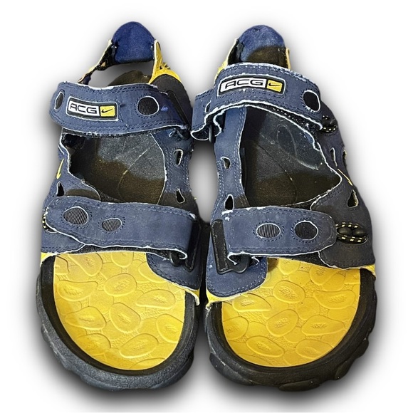 Vintage Nike ACG Navy Blue Hiking Trail Sandals Mens 11 All Conditions Gear - Picture 4 of 5